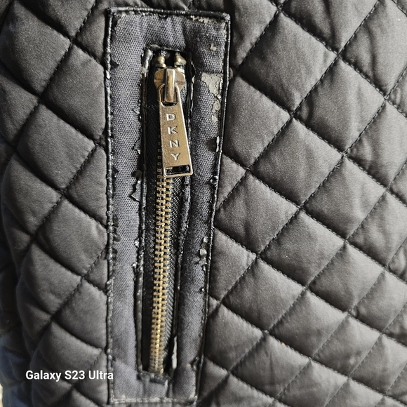 DKNY Women’s Asymmetrical Black Jacket. Size S - Picture 5 of 16